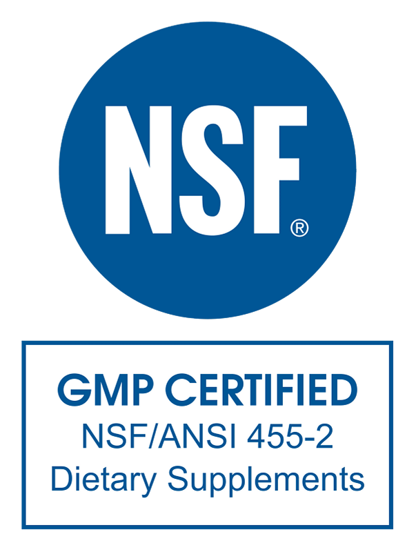 NSF GMP Certified seal